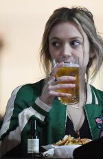 BILLIE LOURD and Tayor Lautner Out in Studio City 01/04/2017