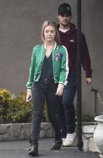 BILLIE LOURD and Tayor Lautner Out in Studio City 01/04/2017