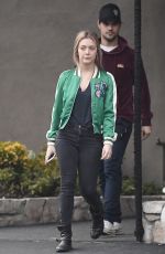 BILLIE LOURD and Tayor Lautner Out in Studio City 01/04/2017