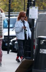 BILLIE PIPER Out and About in Primrose Hill 01/02/2017
