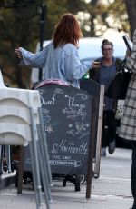BILLIE PIPER Out and About in Primrose Hill 01/02/2017