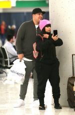 BLAC CHYNA at JFK Airport in New York 01/15/2017