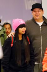 BLAC CHYNA at JFK Airport in New York 01/15/2017