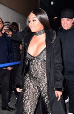 BLAC CHYNA Night Out in New York 01/15/2017
