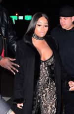 BLAC CHYNA Night Out in New York 01/15/2017