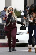 BLAC CHYNA Out and About in Los Angeles 01/04/2017