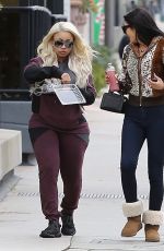 BLAC CHYNA Out and About in Los Angeles 01/04/2017