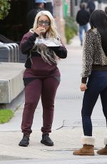 BLAC CHYNA Out and About in Los Angeles 01/04/2017