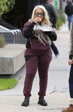 BLAC CHYNA Out and About in Los Angeles 01/04/2017