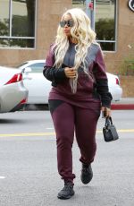 BLAC CHYNA Out and About in Los Angeles 01/04/2017