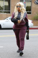 BLAC CHYNA Out and About in Los Angeles 01/04/2017