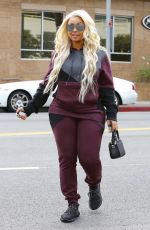 BLAC CHYNA Out and About in Los Angeles 01/04/2017