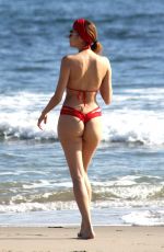 BLANCA BLANCO in Bikini at a Beach in Malibu 01/01/2017