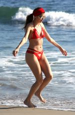 BLANCA BLANCO in Bikini at a Beach in Malibu 01/01/2017
