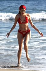BLANCA BLANCO in Bikini at a Beach in Malibu 01/01/2017