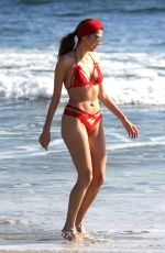 BLANCA BLANCO in Bikini at a Beach in Malibu 01/01/2017