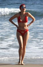 BLANCA BLANCO in Bikini at a Beach in Malibu 01/01/2017