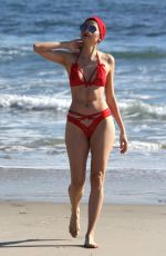 BLANCA BLANCO in Bikini at a Beach in Malibu 01/01/2017