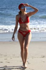 BLANCA BLANCO in Bikini at a Beach in Malibu 01/01/2017