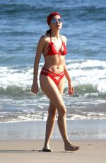 BLANCA BLANCO in Bikini at a Beach in Malibu 01/01/2017