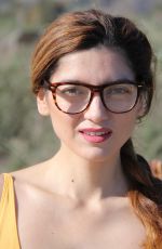 BLANCA BLANCO in Swimsuit on the Set of a Photoshoot at a Beach in Malibu 01/01/2017