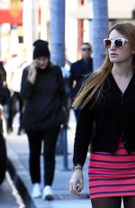 BONNIE WRIGHT Out Shopping in Beverly Hills 01/26/2017