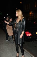 BRANDI GLANVILLE Arrives at Watch What Happen Live in New York 01/15/2017