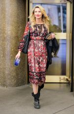 BRANDI GLANVILLE Leaves New York Live Studios in New York 01/16/2017