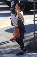 BRENDA SONG Out and About in West Hollywood 01/30/2017