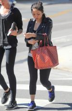 BRENDA SONG Out and About in West Hollywood 01/30/2017