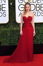 BRIE LARSON at 74th Annual Golden Globe Awards in Beverly Hills 01/08/2017