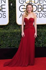 BRIE LARSON at 74th Annual Golden Globe Awards in Beverly Hills 01/08/2017