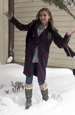 BRIGHTON SHARBINO Out in Park City 01/21/2017