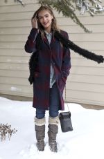 BRIGHTON SHARBINO Out in Park City 01/21/2017