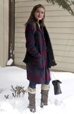 BRIGHTON SHARBINO Out in Park City 01/21/2017