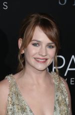 BRITT ROBERTSON at ‘The Space Between Us’ Premiere in Los Angeles 01/17/2017
