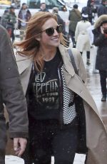 BRITTANY SNOW Out in Park City 01/21/2017