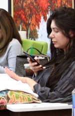 BRITTNY GASTIENAU at a Nail Salon in Beverly Hills 01/13/2017