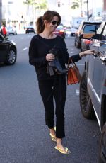 BROOKE BURKE Out and About in Beverly Hills 01/19/2017