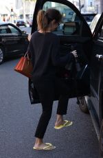 BROOKE BURKE Out and About in Beverly Hills 01/19/2017