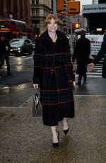 BRYCE DALLAS HOWARD Arrives at AOL Studios in New York 01/17/2017