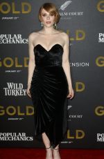 BRYCE DALLAS HOWARD at Gold Premiere in New York 01/17/2017
