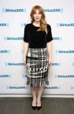 BRYCE DALLAS HOWARD at SiriusXM Radio in New York 01/17/2017