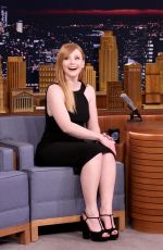 BRYCE DALLAS HOWARD at Tonight Show Starring Jimmy Fallon 01/16/2017