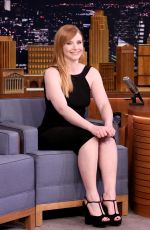 BRYCE DALLAS HOWARD at Tonight Show Starring Jimmy Fallon 01/16/2017