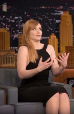 BRYCE DALLAS HOWARD at Tonight Show Starring Jimmy Fallon 01/16/2017