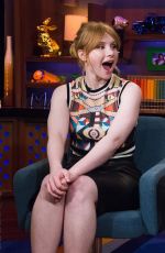 BRYCE DALLAS HOWARD at Watch What Happens Live in New York 01/26/2017