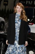 BRYCE DALLAS HOWARD Leaves Her Hotel in New York 01/18/2017
