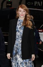 BRYCE DALLAS HOWARD Leaves The View in New York 01/18/2017