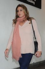 CAITLYN JENNER at Los Angeles International Airport 01/21/2017
